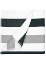 Strandlaken Stripe The One Towelling T1-STRIPE Antraciet-grijs-wit